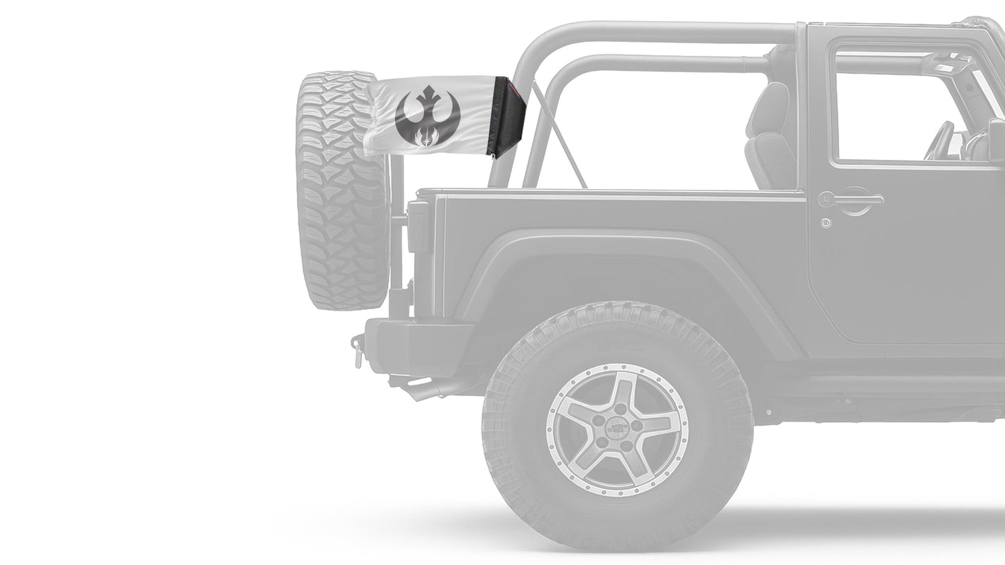 Star Wars Jedi Order 12"x18" Forever Wave Flag for Jeep Wrangler TJ 1996-2006