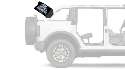 Jurassic World 12"x18" Forever Wave Flag