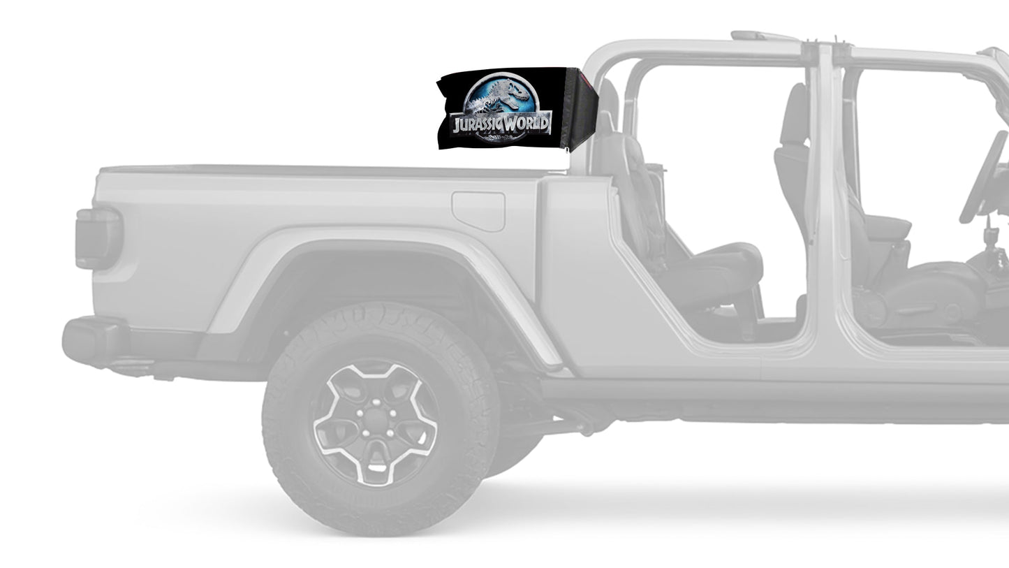 Jurassic World 12"x18" Forever Wave Flag