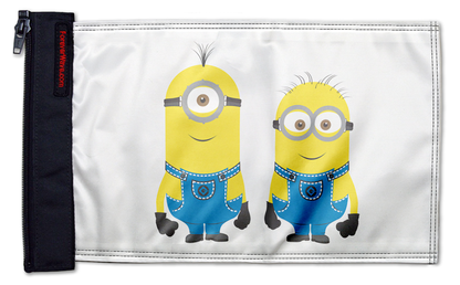 Minions 12"x18" Forever Wave Flag for Jeep Wrangler JLU 4-Door 2018-Present