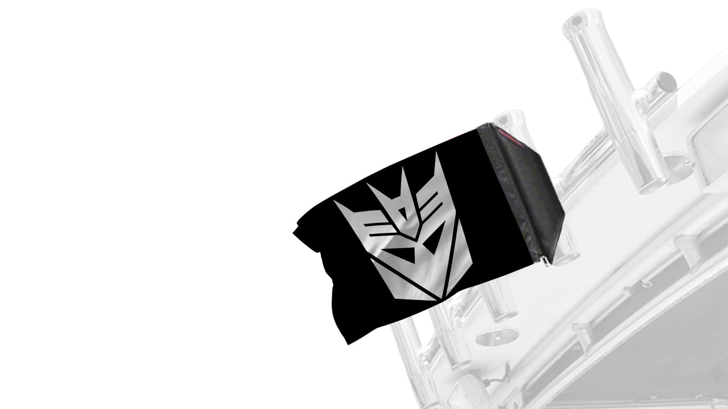 Transformers Decepticon 12"x18" Forever Wave Flag