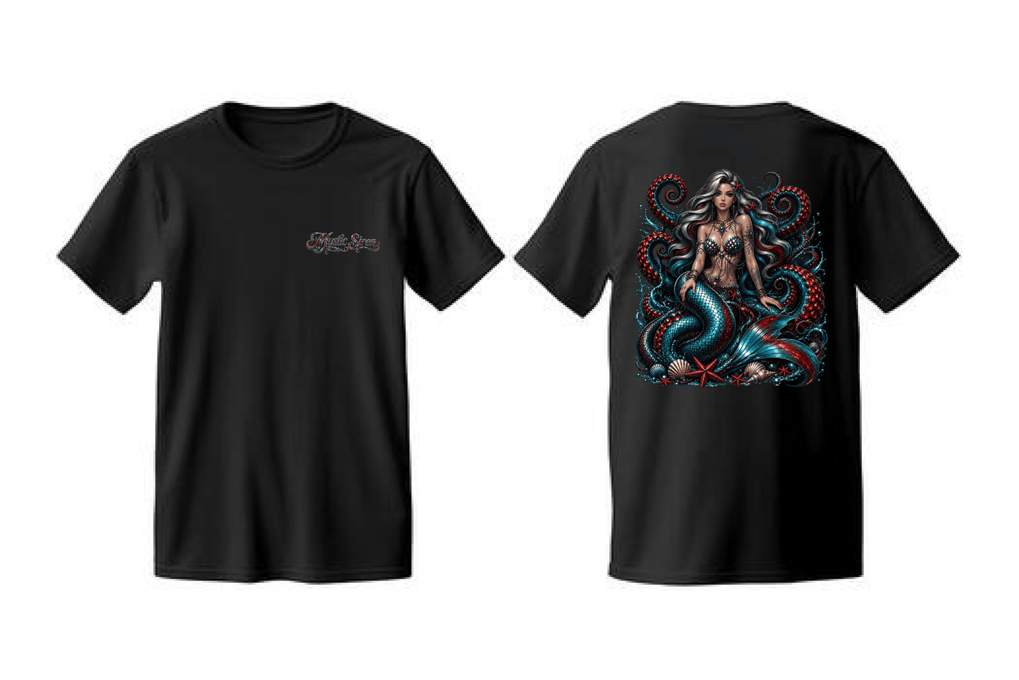 Mystic Siren Hood Decal and Shirt