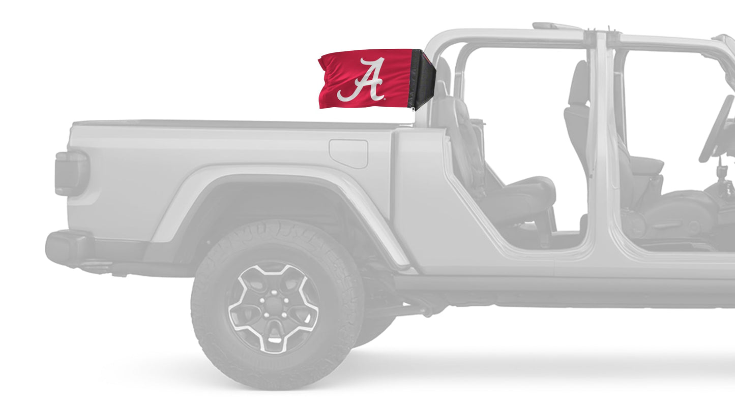 Alabama A  Red11"x17" Forever Wave Flag