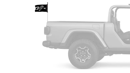 G Loomis 12"x18" Forever Wave Flag for Jeep Wrangler CJ-7 and CJ-8 1976-1986