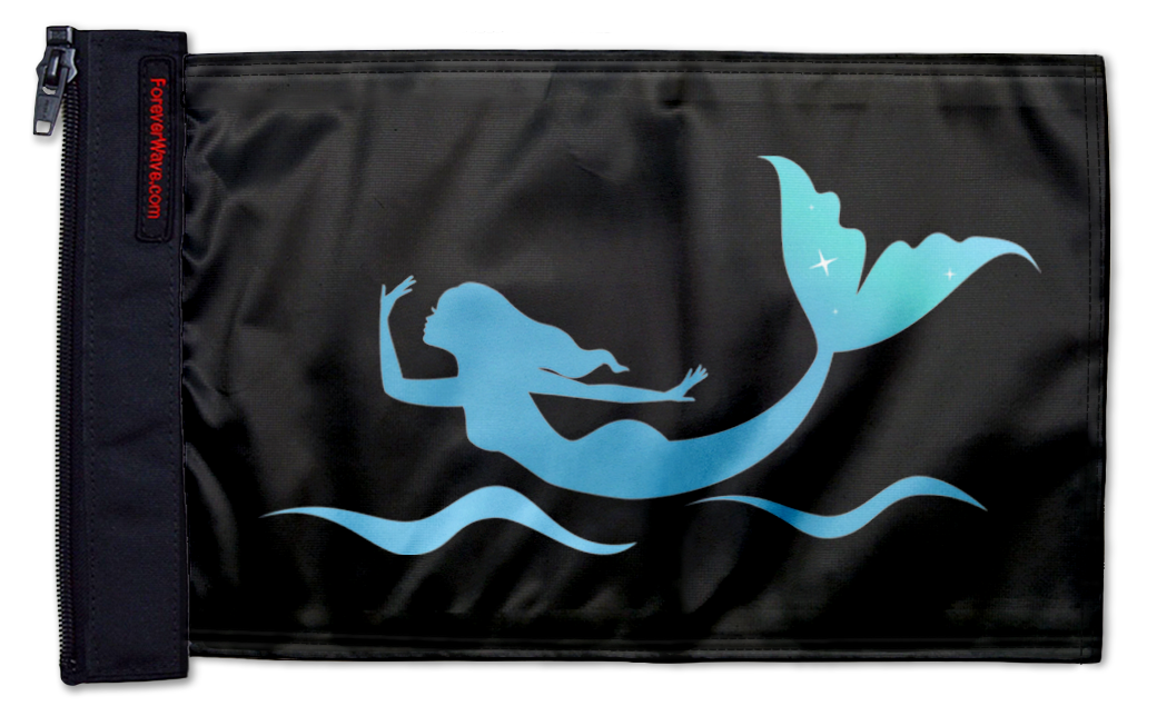 Mermaid 12"x18" Forever Wave Flag