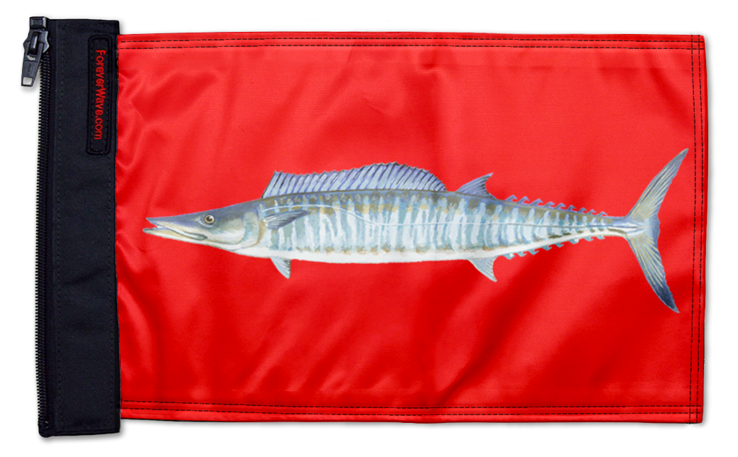 Wahoo 12"x18" Forever Wave Flag for Jeep Wrangler JL 2-Door 2018-Present