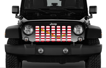 Navy Jack Flag Grille Insert
