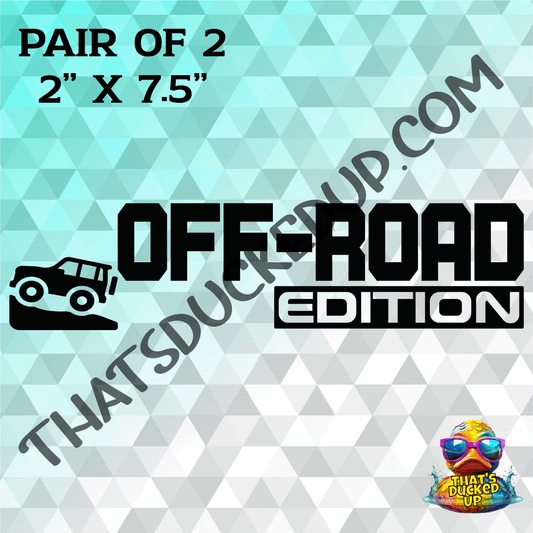 The Off-Road Edition 2 Pack