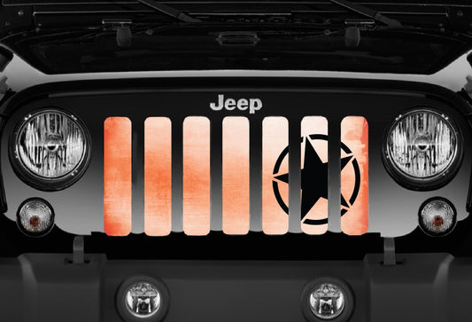 Oscar Mike Orange Ombre Grille Insert