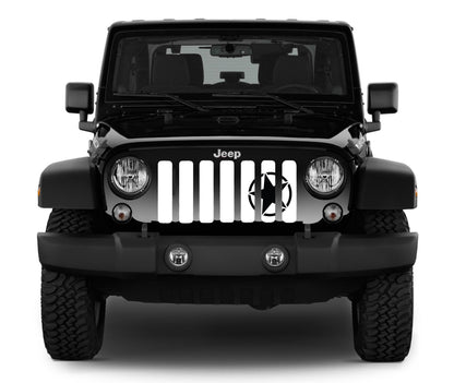 Oscar Mike Black Star Grille Insert