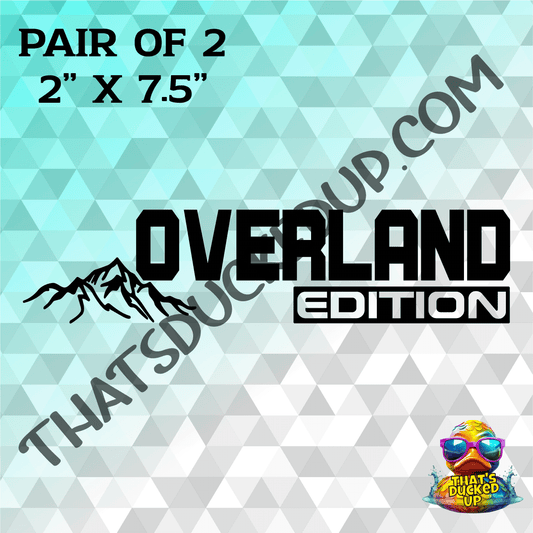 The Overland Edition 2 Pack