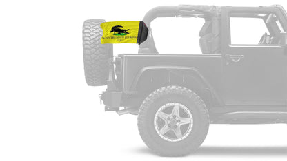 Don't Tread On Florida 12"x18" Forever Wave Flag for Jeep Wrangler JLU 4-Door 2018-Present