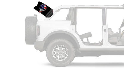Punisher USA 12"x18" Forever Wave Flag