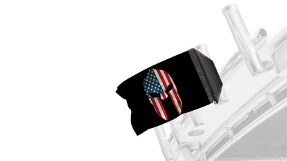 Spartan USA 12"x18" Forever Wave Flag