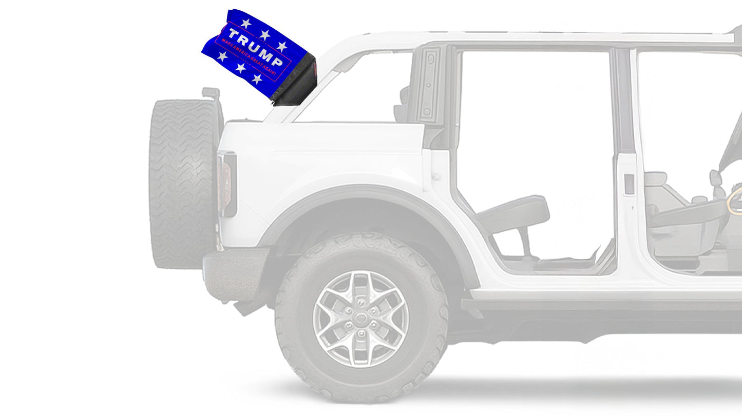Trump MAGA 12"x18" Forever Wave Flag