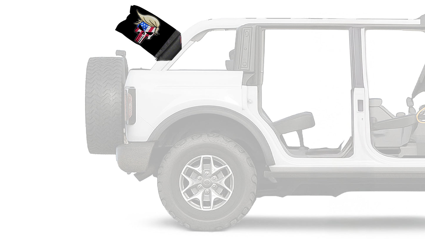 Trump Punisher 12"x18" Forever Wave Flag