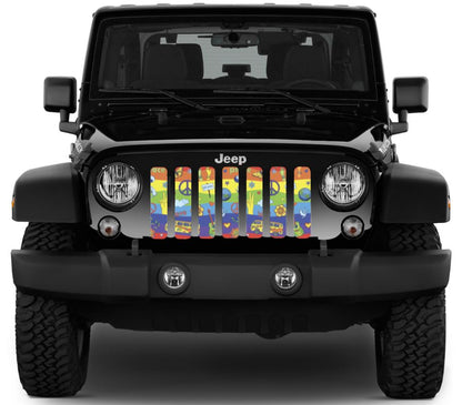 Peace & Love Grille Insert