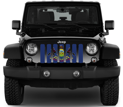 Pennsylvania State Flag Grille Insert