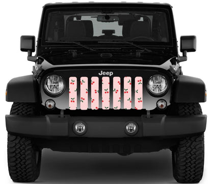 Pink Cherries Grille Insert