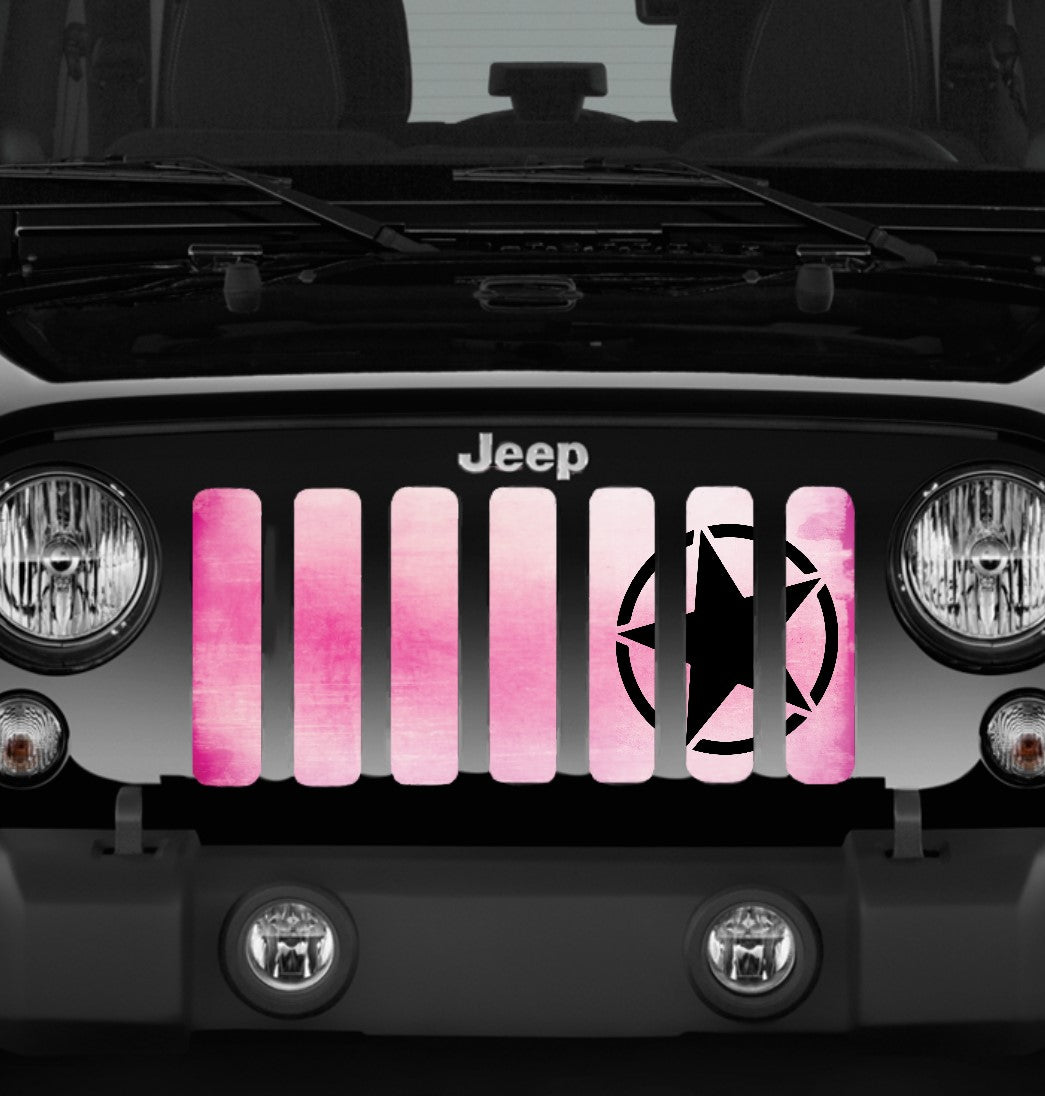 Oscar Mike Pink Ombre Grille Insert