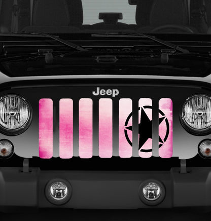 Oscar Mike Pink Ombre Grille Insert