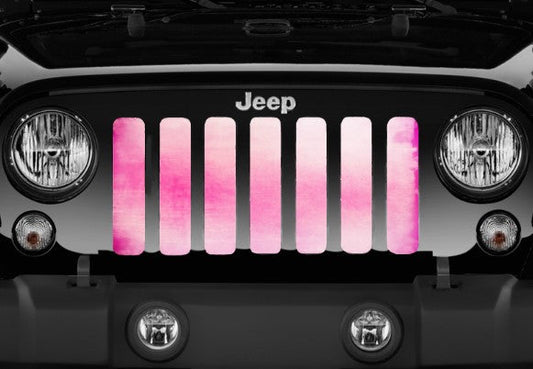 Pink Ombre Grille Insert