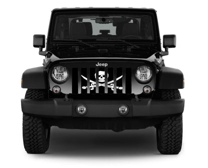 Pirate Flag - Skull and Swords Grille Insert
