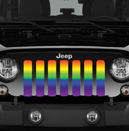 Pride Flag Ombre Grille Insert