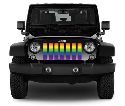 Pride Flag Ombre Grille Insert
