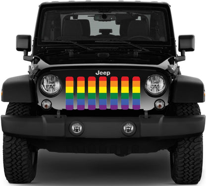 Pride Flag Grille Insert