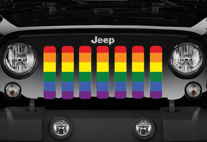 Pride Flag Grille Insert