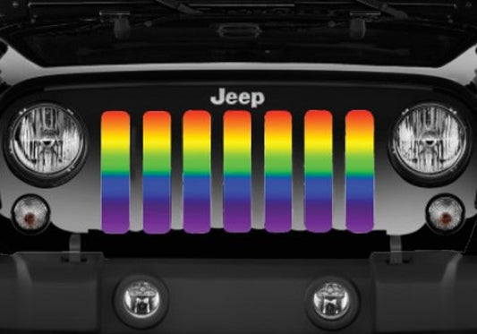 Pride Flag Ombre Grille Insert
