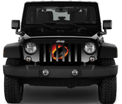 Puck On Fire Print Grille Insert