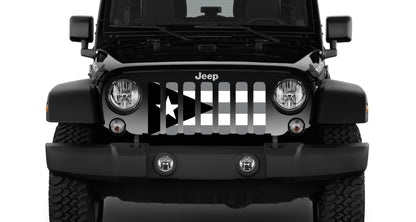 Puerto Rico Tactical Flag Grille Insert
