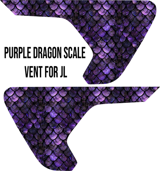 Purple Dragon Vent Decals