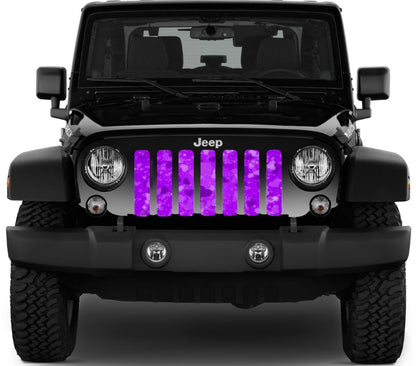 Purple Hearts Grille Insert