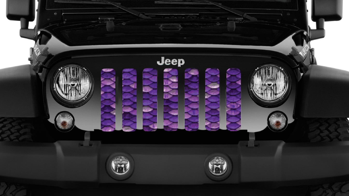 Mermaid Scales Purple Grille Insert