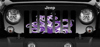 Purple Octopus Grille Insert