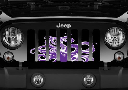 Purple Octopus Grille Insert