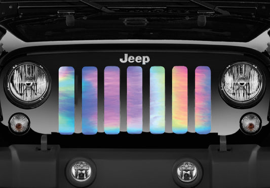 Rainbow Chrome Grille Insert