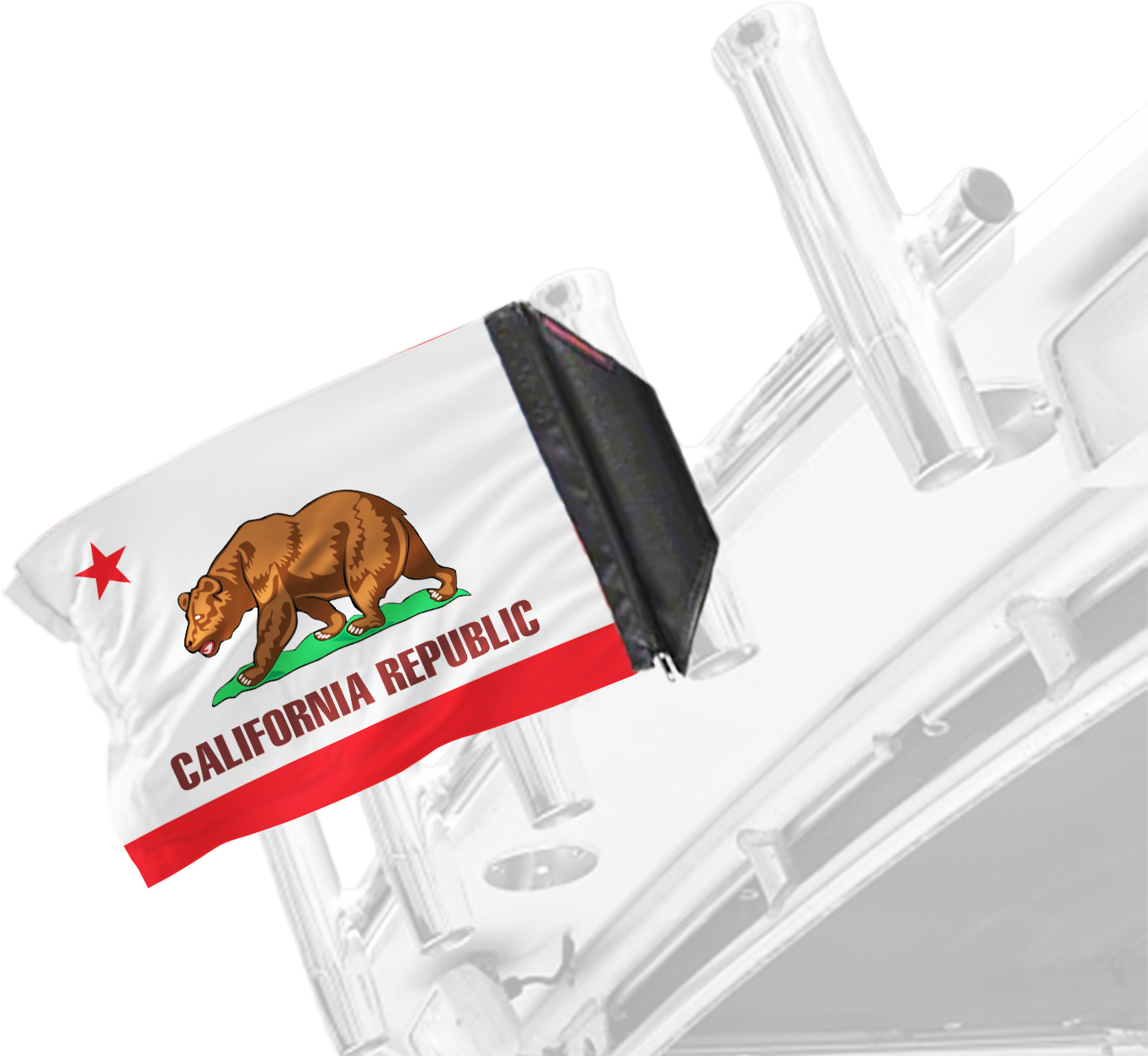 State Flag California 12"x18" Forever Wave Flag