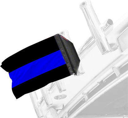 Thin Blue Line 12"x18" Forever Wave Flag