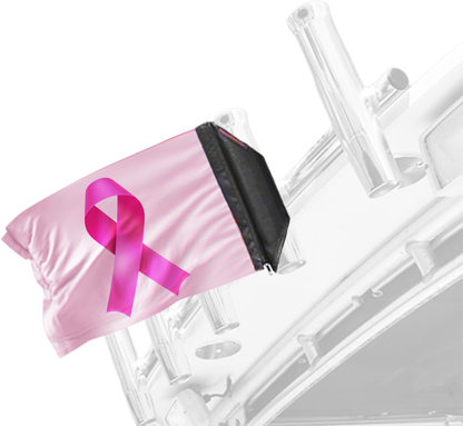 Pink Ribbon 12"x18" Forever Wave Flag