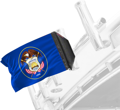 State Flag Utah "Old Style" 12"x18" Forever Wave Flag