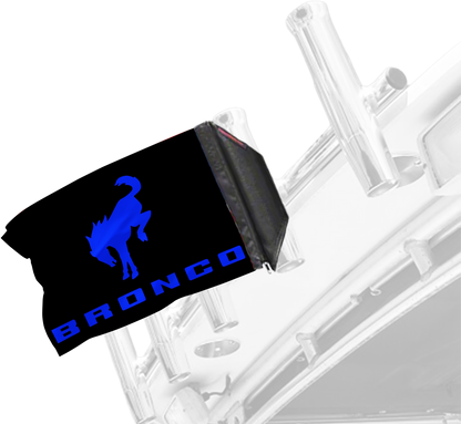 Bucking Bronco 12"x18" Forever Wave Flag