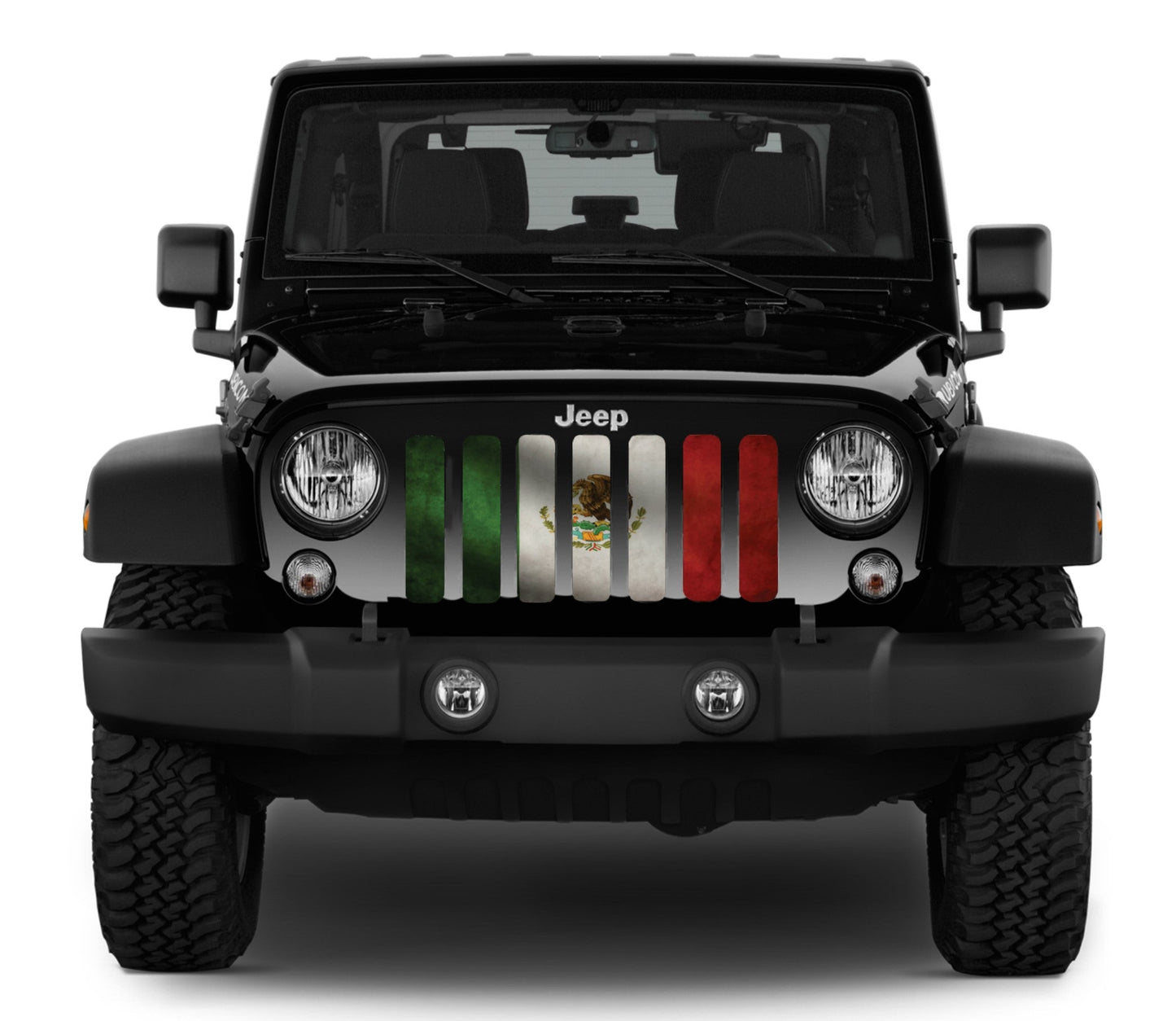 Rustic Mexico Flag Grille Insert