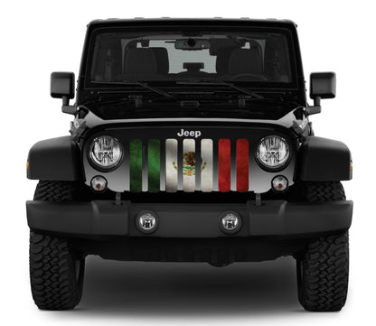 Rustic Mexico Flag Grille Insert