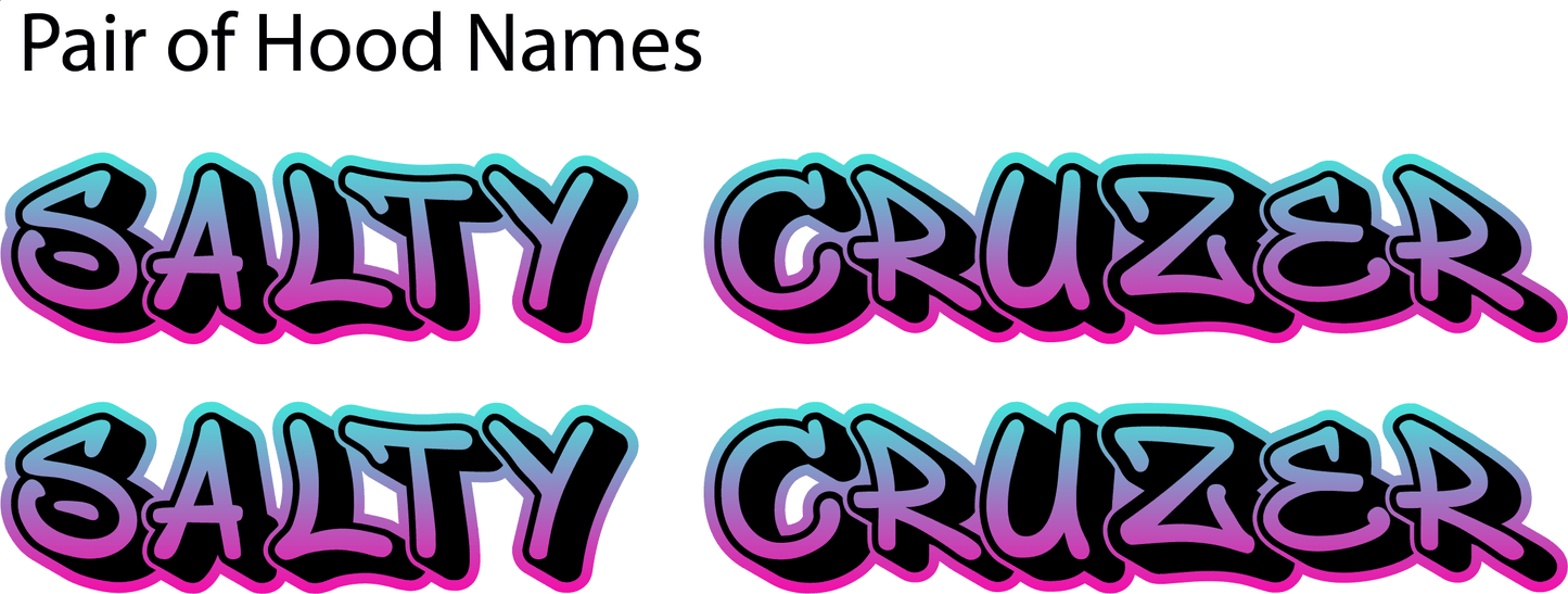 Salty Cruzer Hood name