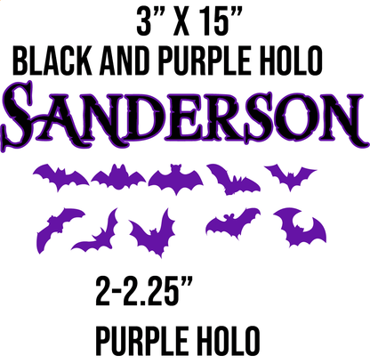 Sanderson Custom Order