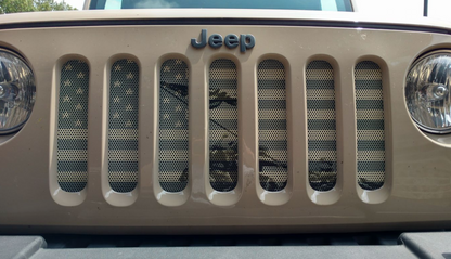 Iwo Jima American Flag Grille Insert